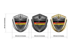 Hamann Abzeichen Selbstklebend Max Design Aus Edelstahl